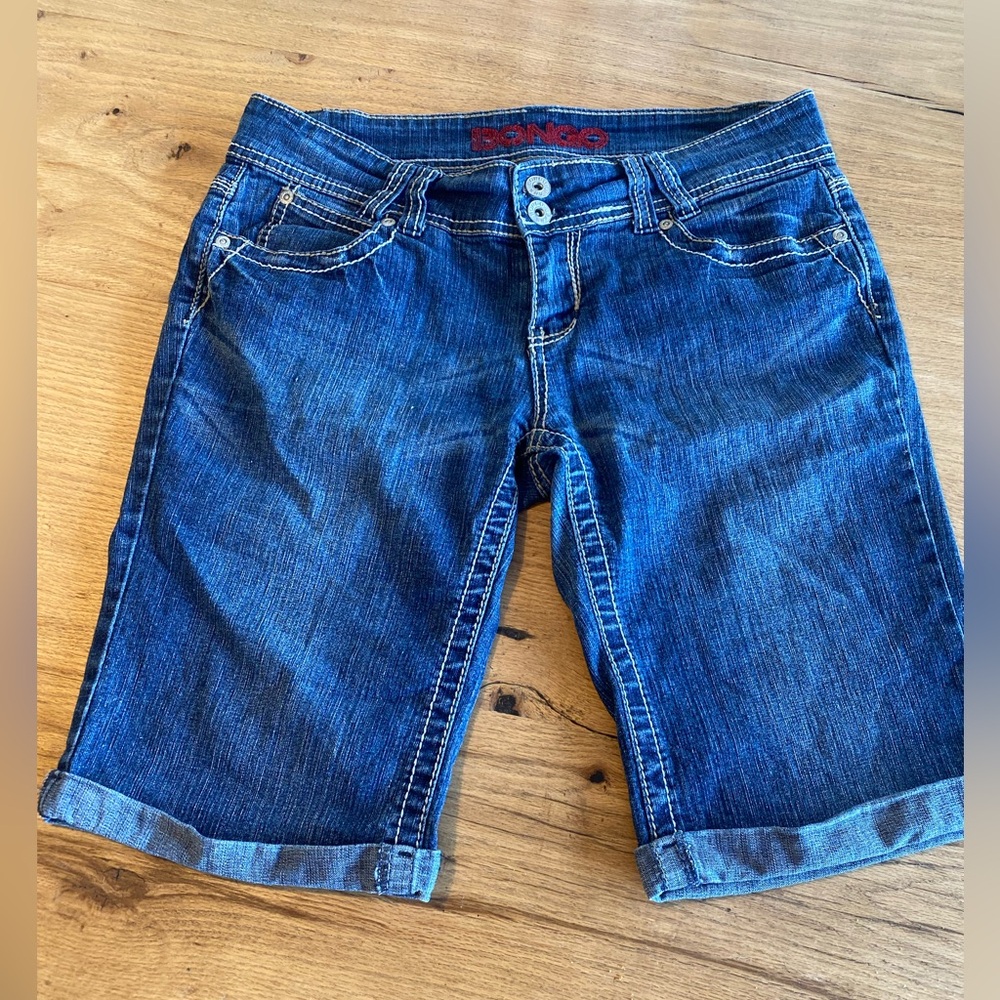 BONGO Blue Jean Shorts Classic Denim Style‎